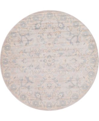 Caan Can7 6' x 6' Round Area Rug