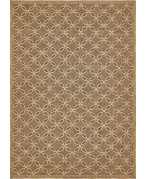 Bridgeport Home Pashio Pas6 Light Brown 8' x 11' 4