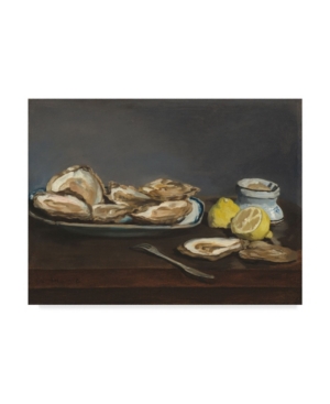 Trademark Global Edouard Manet 'oysters' Canvas Art In Multi
