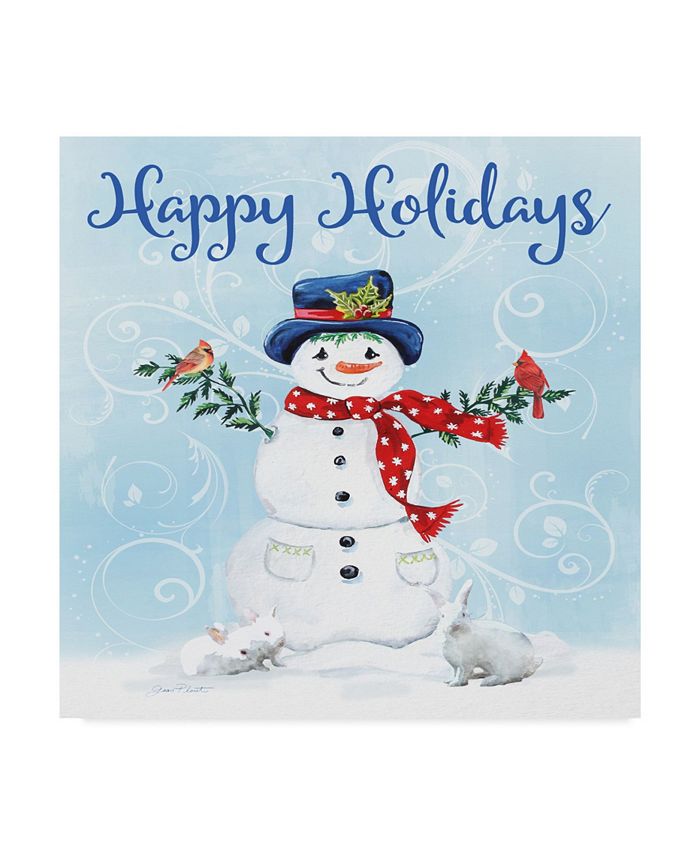 Trademark Global Jean Plout 'Happy Holidays 2' Canvas Art - 14