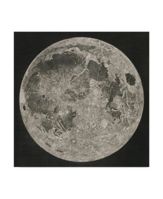 Trademark Global John Russell 'Lunar Cartography, 1805-06' Canvas Art ...