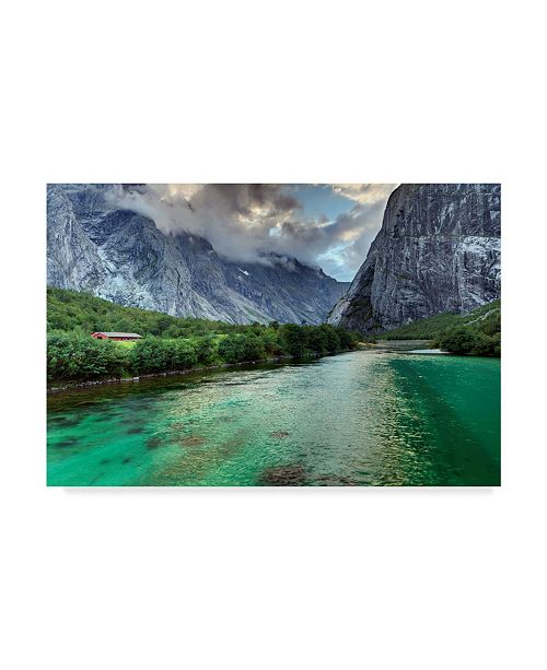 Maciej Duczynski Mountain Rustic Norway 34 Canvas Art 19 X 12