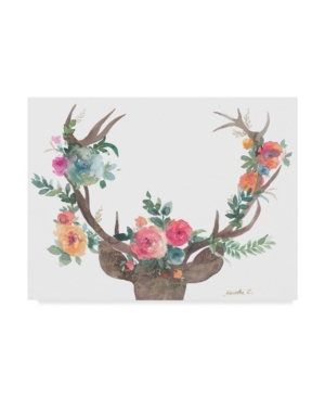 Trademark Global Marietta Cohen Art And Design 'wild Child Deer' Canvas Art In Multi
