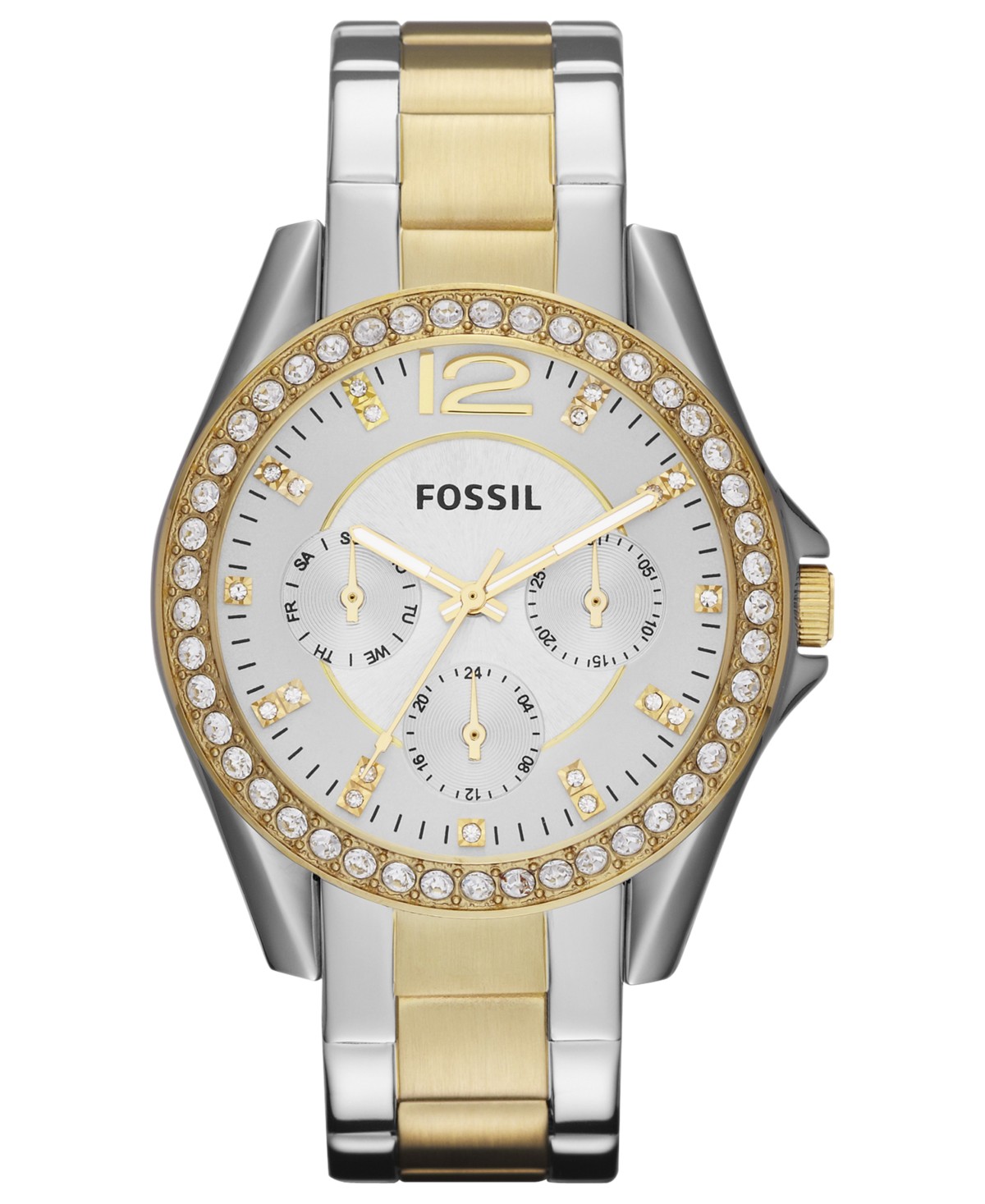 Женские часы-браслет Fossil Riley из нержавеющей стали 38мм — фото 1