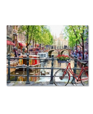 Trademark Global The Macneil Studio 'amsterdam Landscape' Canvas Art In Multi