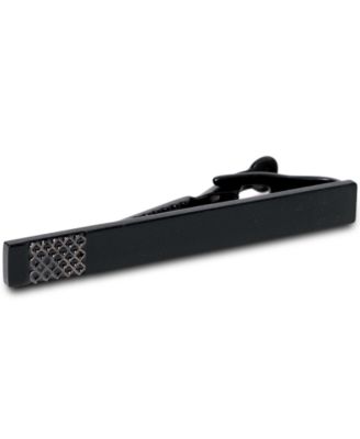 Kenneth Cole Reaction - Tie Clip, Lattice Detail Enamel Tie Clip