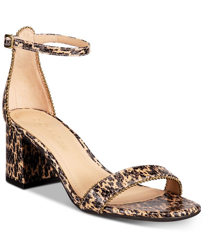 Coach heels macy's top