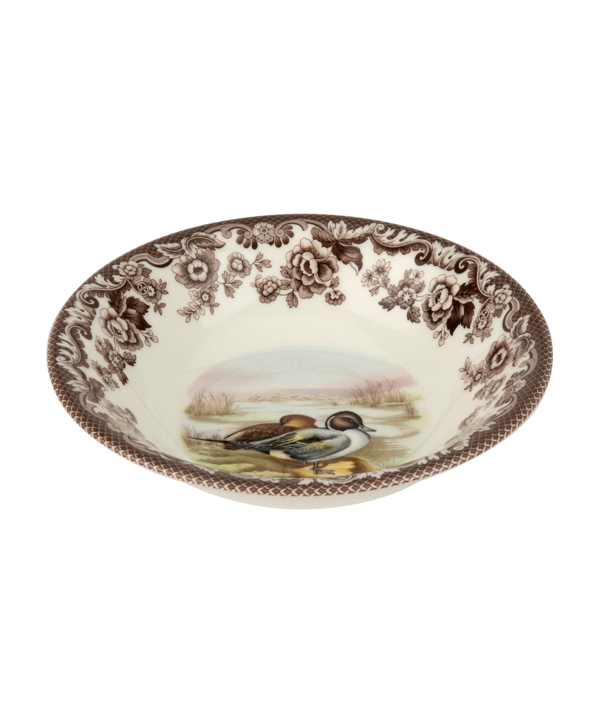 Woodland Pintail Ascot Cereal Bowl - Brown
