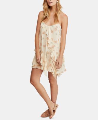 Free People - Sunlit Printed Ruffled Dress
