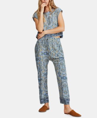 Free People - Printed Border-Trim Set