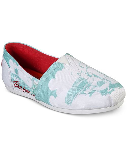 Skechers Women S Bobs For Dogs Bobs Plush Besties Casual Wide Width Slip On Flats From Finish Line Reviews Finish Line Athletic Sneakers Shoes Macy S