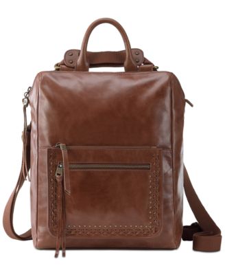 The Sak Women's Loyola Leather Convertible Backpack – Versatile Bag Fits 13" Laptop, Use As Backpack Or Shoulder Bag