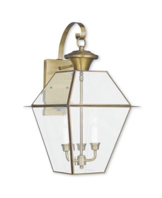 Livex - Westover 3-Light Outdoor Wall Lantern