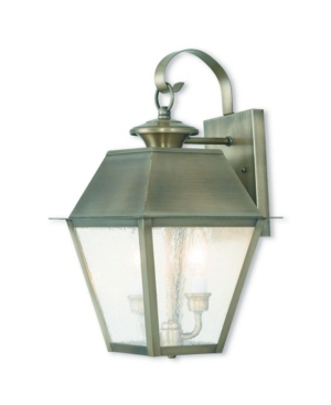 Livex Mansfield 3-Light Outdoor Wall Lantern
