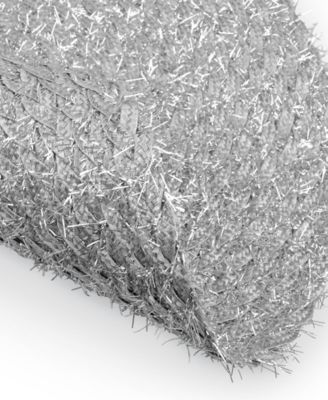 Round Woven Tinsel Placemat, Set of 6