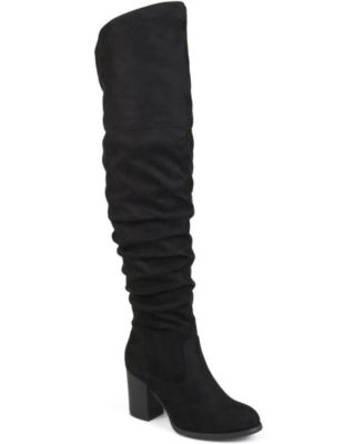 journee collection maya wide calf over the knee boot