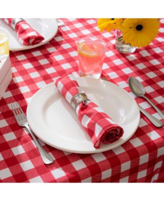 Checkers Tablecloth 60" x 84"