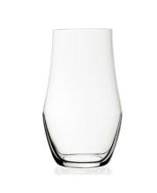 Lorren Home Trends 12 oz. Drinking Glass-Textured Cut Glass, Set of 6