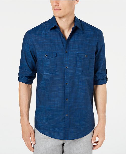 Alfani Men S Warren Long Sleeve Shirt Created For Macy S