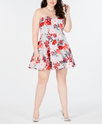 macys flare dresses