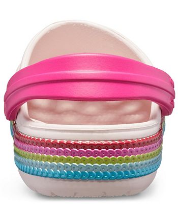 Crocs Crocband Infant Toddler Little Girls Sequin Band Clog K