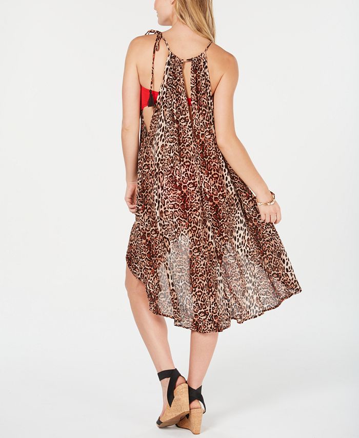 INC International Concepts INC LeopardPrint Beach Dress, Created for