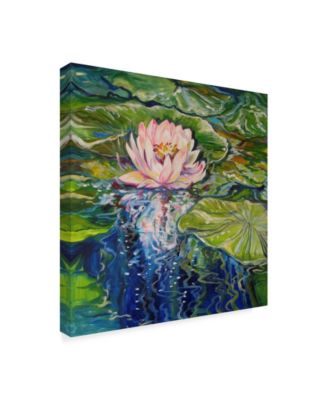 Marcia Baldwin 'Sweet Lotus' Canvas Art - 24" x 24"