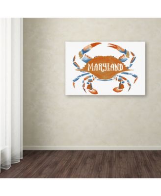 Lantern Press 'Crab' Canvas Art - 16" x 24"