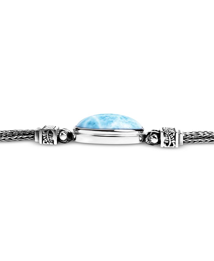 Marahlago Larimar Multi-Strand Bracelet in Sterling Silver - Macy's