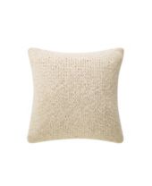 Textured Ivory Cream Decorative Pillow Throws Macy S