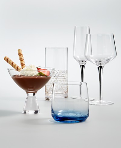Martha Stewart Essentials 12 Piece 15 oz Stemless Wine Glasses 