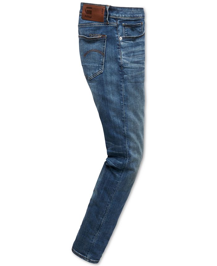 G-Star Raw Men's Elto Slim-Fit Super Stretch Jeans, Created for Macy's ...