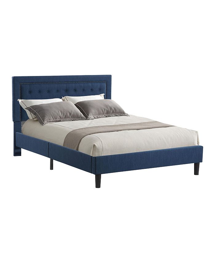 Abigail upholstered store platform bed