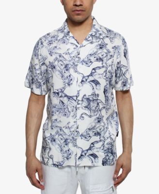 Sean John - Men's Greek God Printed Shirt