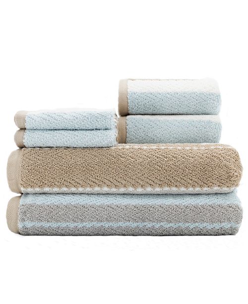 Caro Home Addison 6Pc. Towel Set & Reviews Bath Towels Bed & Bath