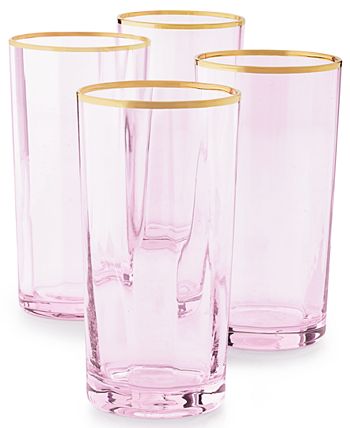 MARTHA STEWART 12-Piece Bowey Double Old Fashion and Highball