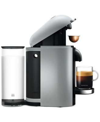 Nespresso VertuoPlus Deluxe Coffee & Espresso Maker By Breville, Silver ...