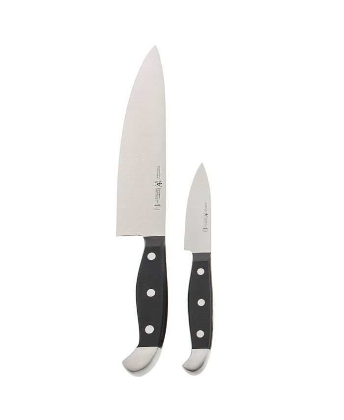 Henckels Forged Accent 2-pc Paring Knife Set - White Handle - Bed