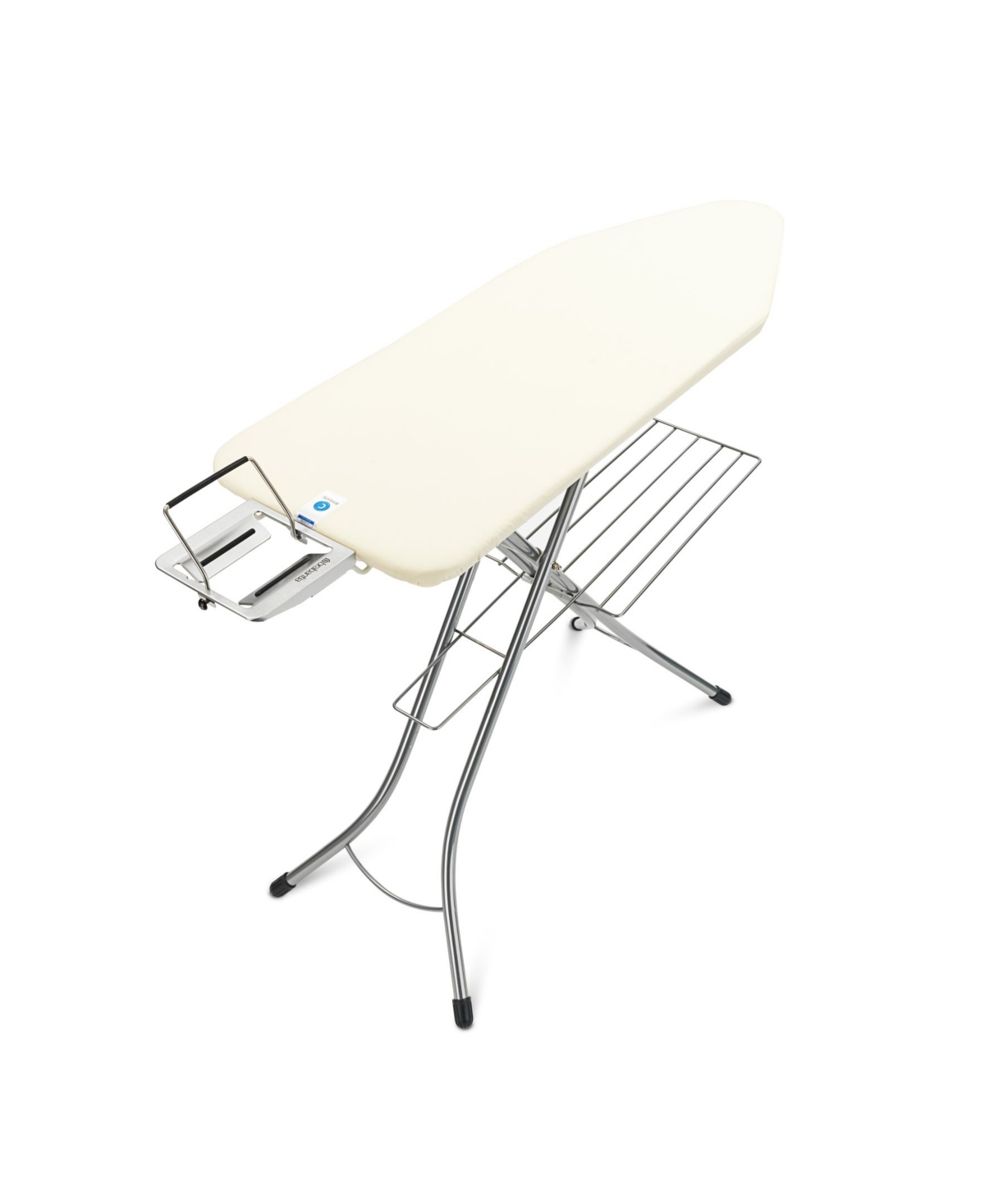 Shop Brabantia Ironing Board C, Steam Iron Rest With Linen Rack In Ecru