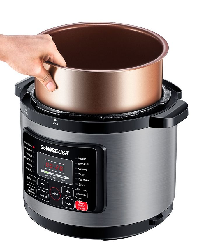 GoWISE USA 6Qt 12in1 Electric Pressure Cooker Macy's