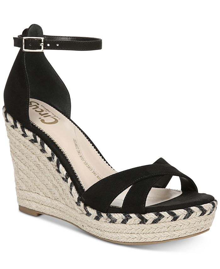 Circus by Sam Edelman Renee Wedge Sandals - Macy's