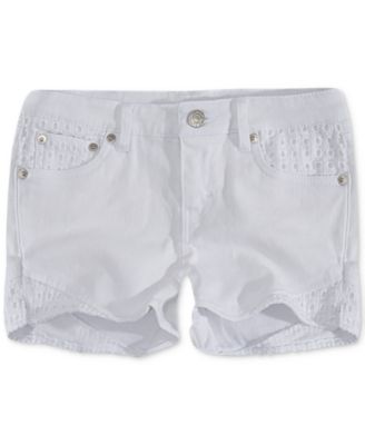 levi's floral shorts