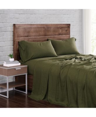 Brooklyn Loom Flax Linen Queen Sheet Set