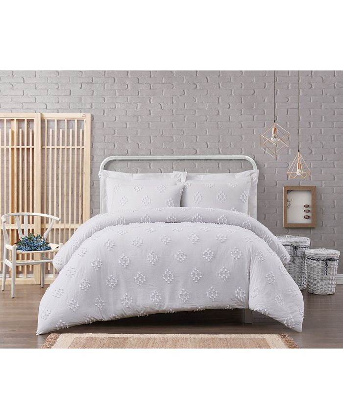 Cottage Classics French Country 3 Piece Full/Queen Cotton Comforter Set