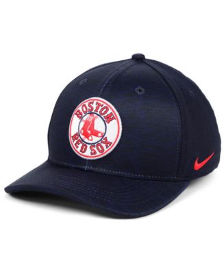 Nike Boston Red Sox Velocity Swooshflex Stretch Fitted Cap - Macy's