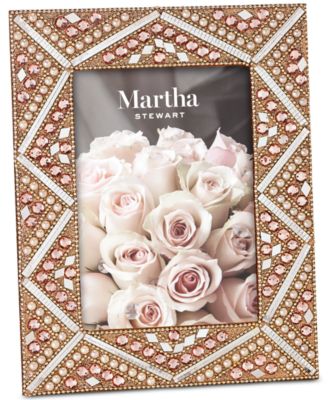 Martha Stewart Collection - Blush Beaded 5" x 7" Frame