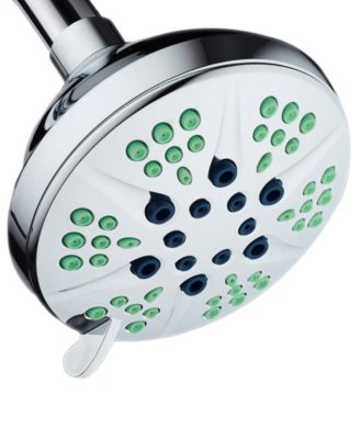 HotelSpa - Antimicrobial/Anti-Clog Notilus Antimicrobial High-Pressure Giant 4.3" Luxury Shower Head
