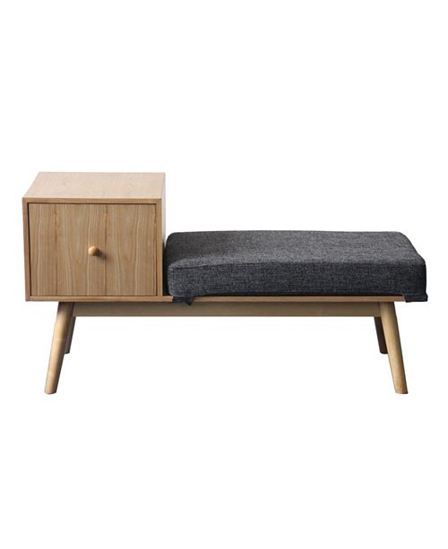 Noble House Ilya Storage Bench Reviews Furniture Macy S