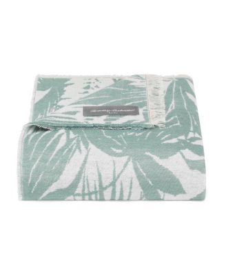 Tommy Bahama Home Tommy Bahama Desert Fronds Castaway Green Knit Throw ...