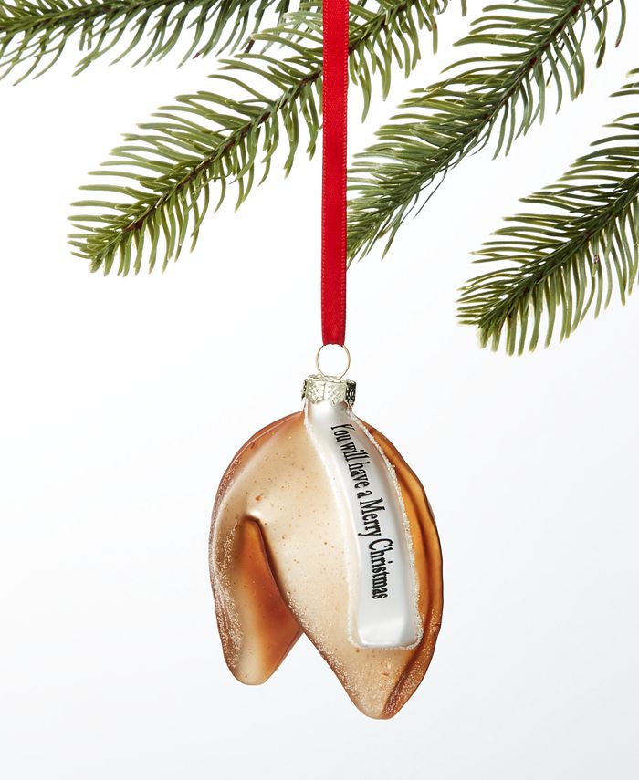 Holiday Lane Foodie Fortune Cookie Ornament, Created for Macy's Macy's